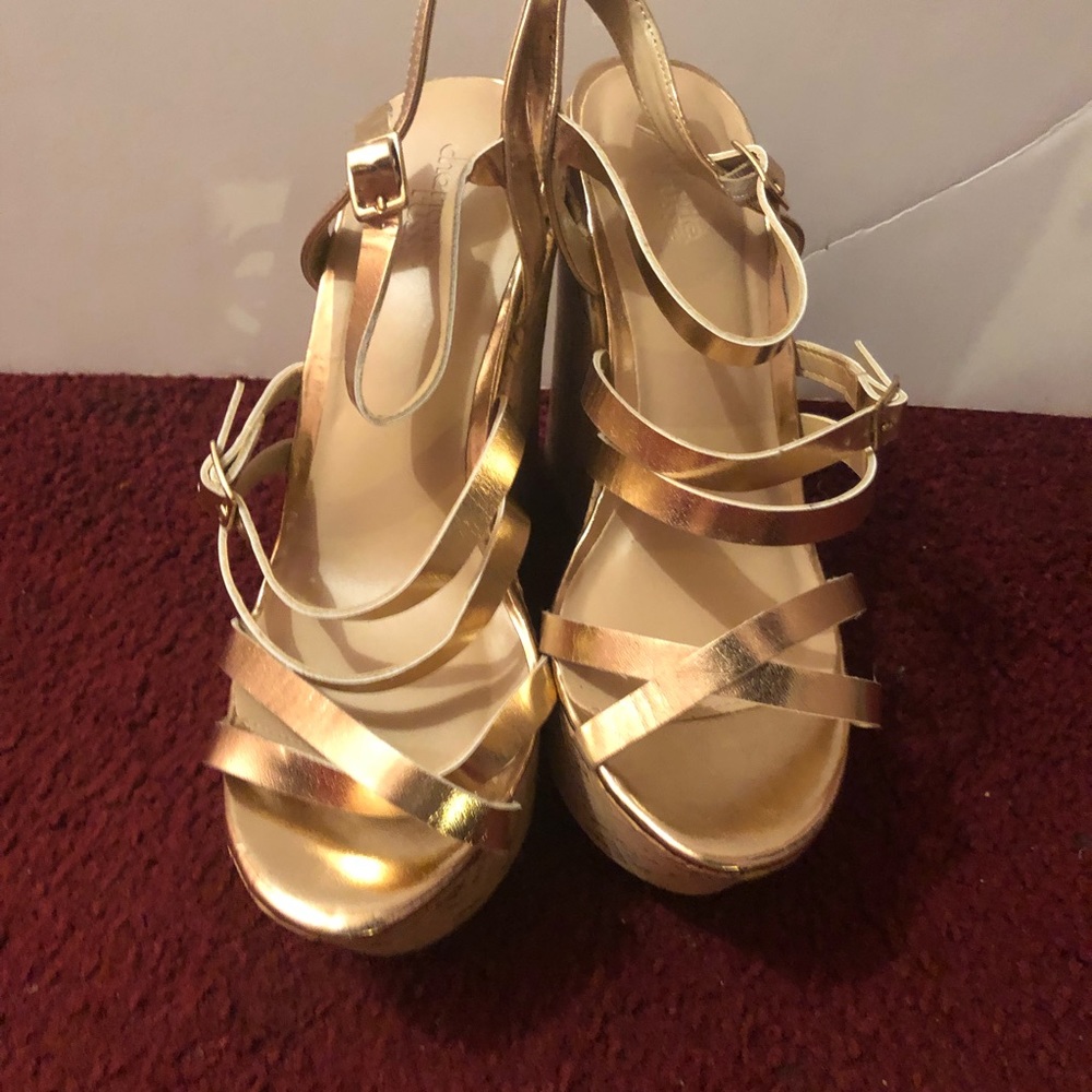 High heel wedges